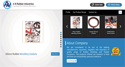 Desktop Screenshot of anrubber.net